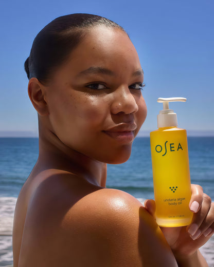 OSEA Undaria Algae Body Oil  – Visibly Firming, Deeply Moisturizing, Instantly Improve Elasticity, Clean Lightweight Non-Greasy Hydration, Vegan & Cruelty-Free Seaweed Skincare